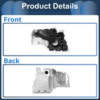 Engine Oil Pan for Audi A7 Sportback (2012–2023) No.06L103598R Aluminum Silver