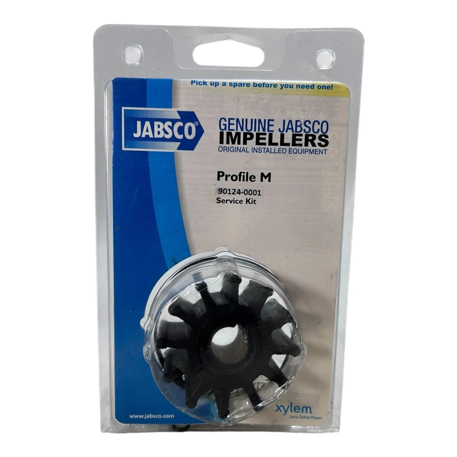 Jabsco 90124-0001 Engine Cooling Water Pump Impeller Kit for Profile M (N/A)