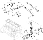 Thermostat Housing Gasket for Mercruiser 3.0 L (27-8146801)