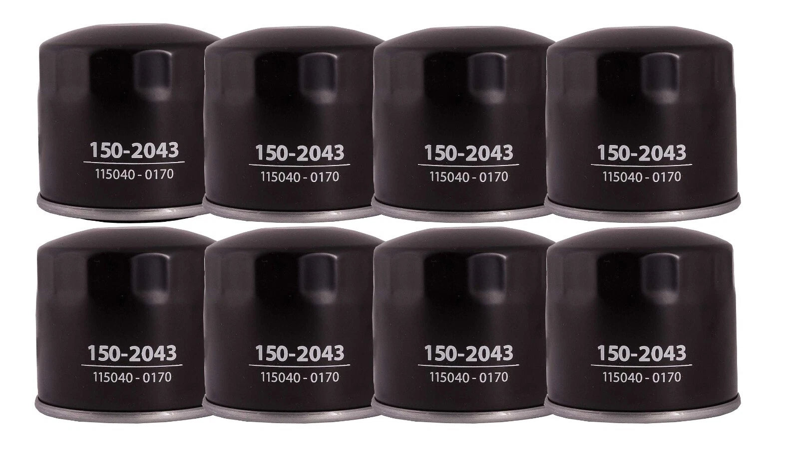 Set of 8 Engine Oil Filters for Acura Honda Hyundai Kia Subaru Toyota