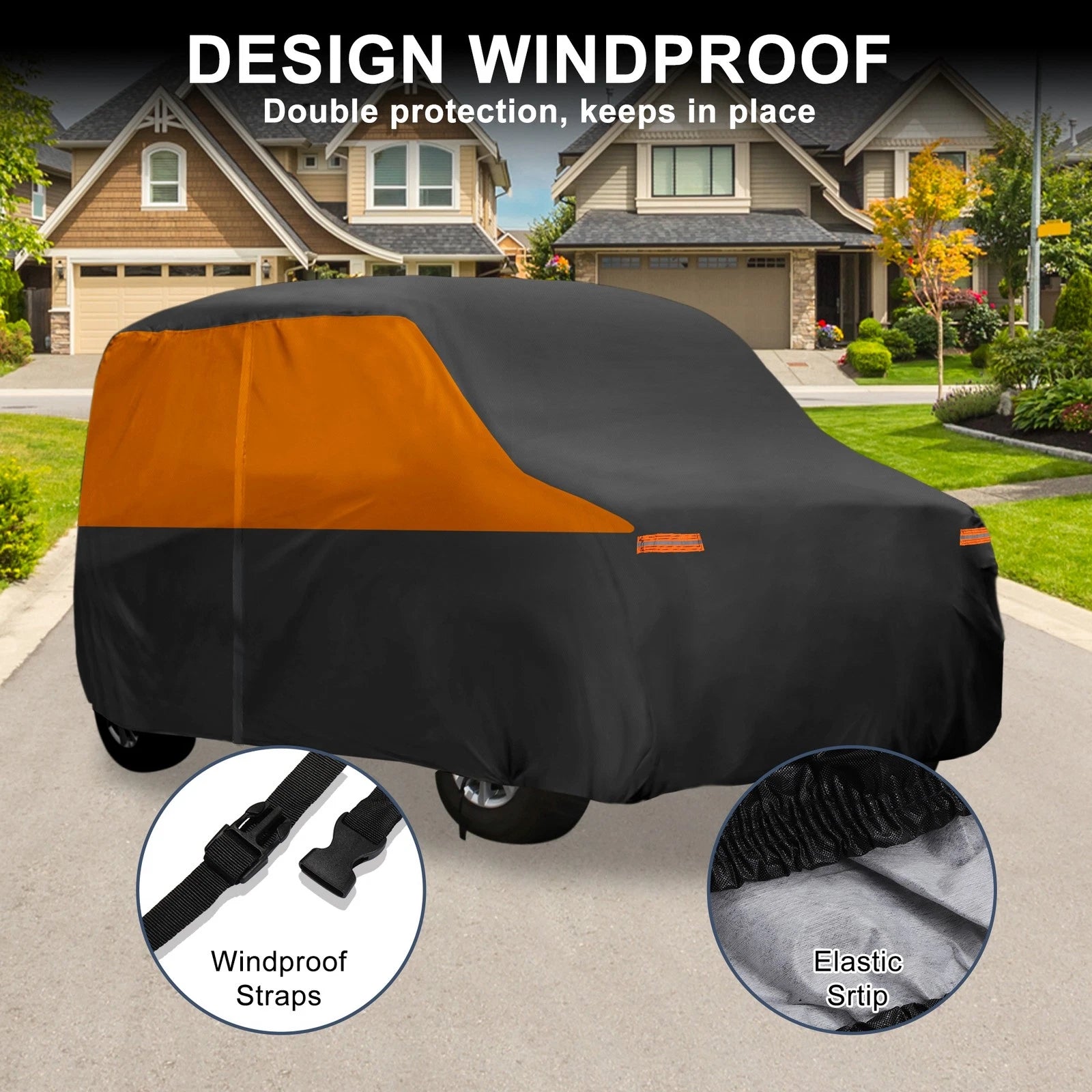 Waterproof Car Cover with Windproof Buckle for Nissan Sakura Dayz 