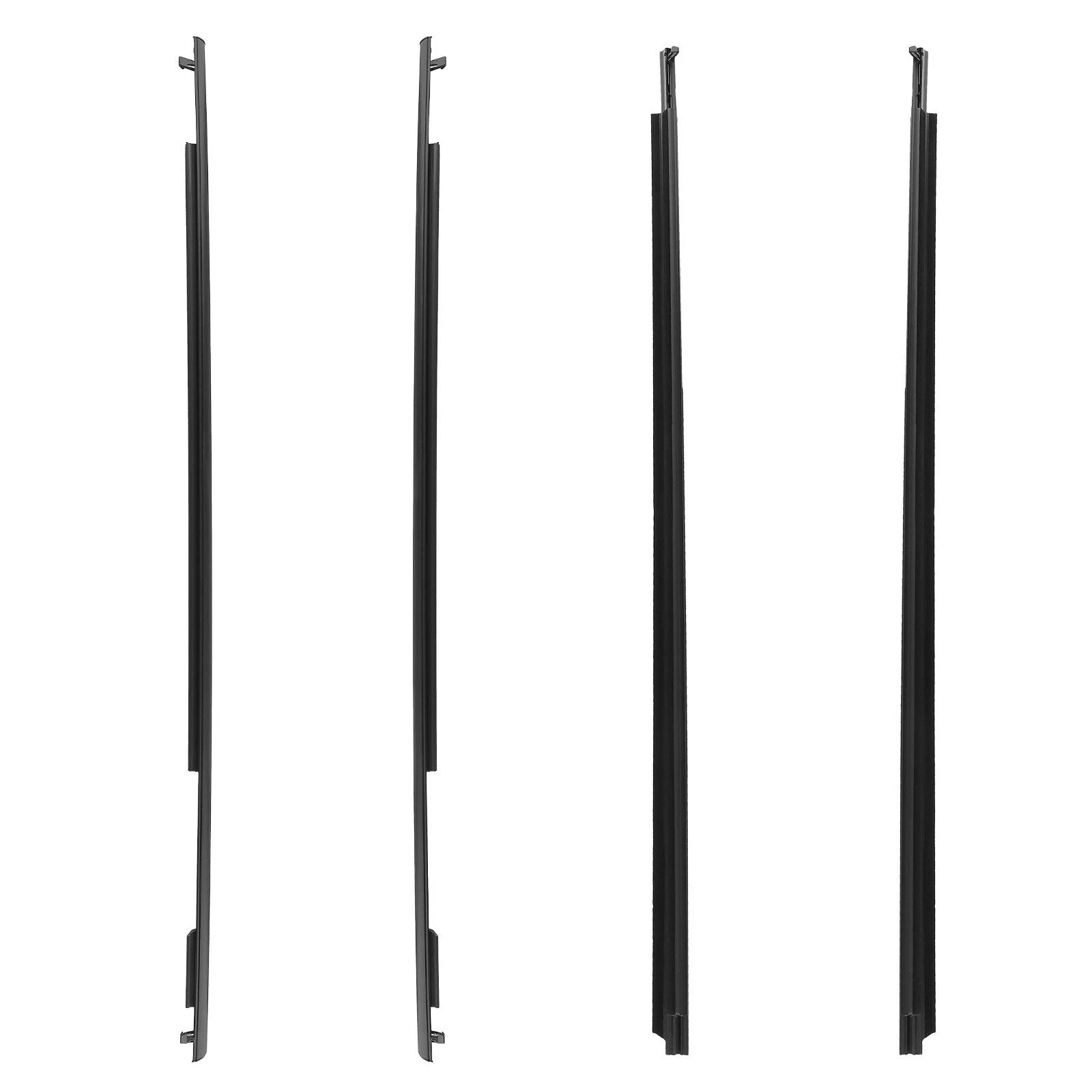 4X Window Weatherstrip Set for Toyota 4Runner (2010–Present) 75711-35011 75721-35011