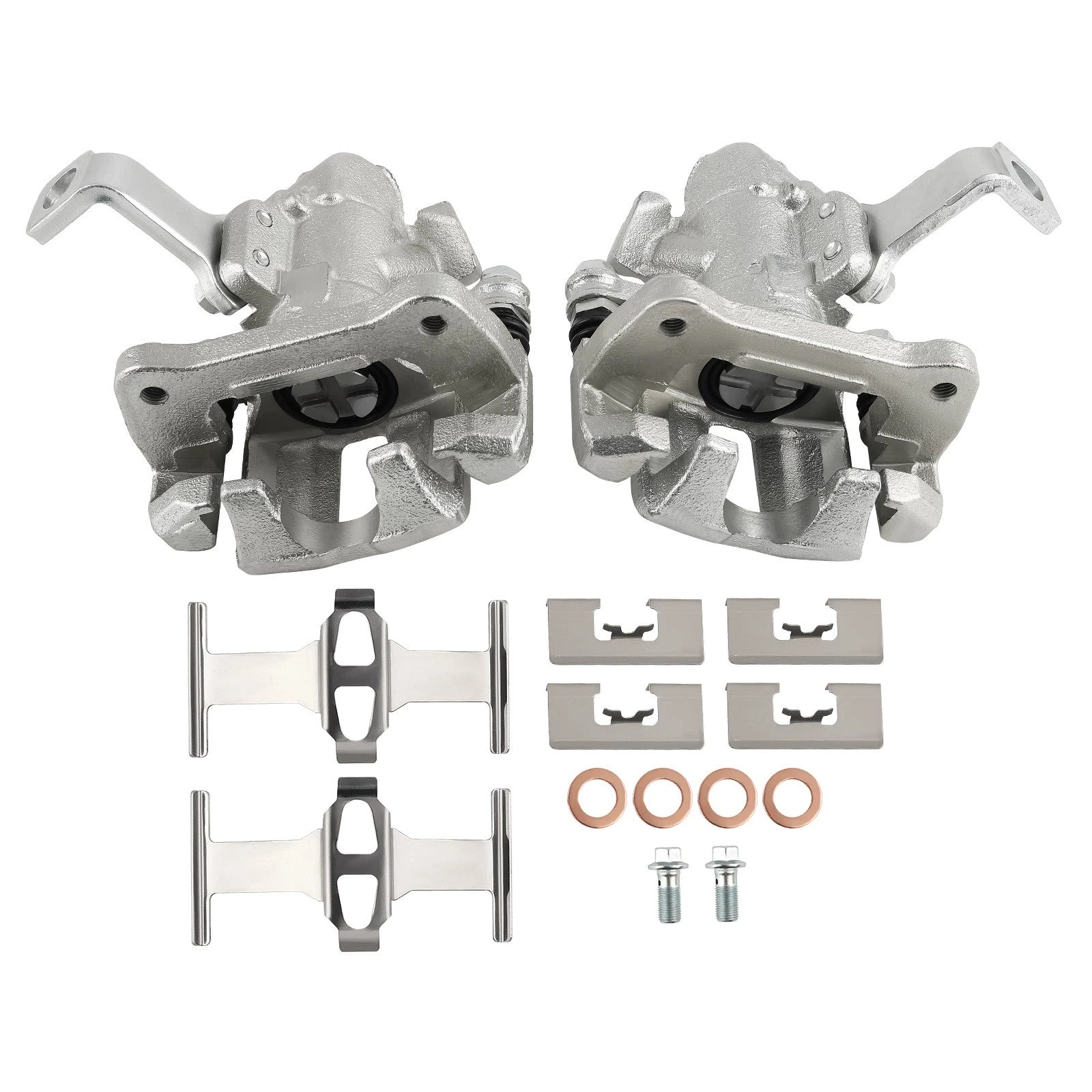 Rear Pair(2) Brake Caliper w/ Bracket for Honda Civic del Sol 1993-97 19-B1557