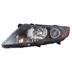 Replacement Driver Side Halogen Headlight Assembly (See compatibility Chart)