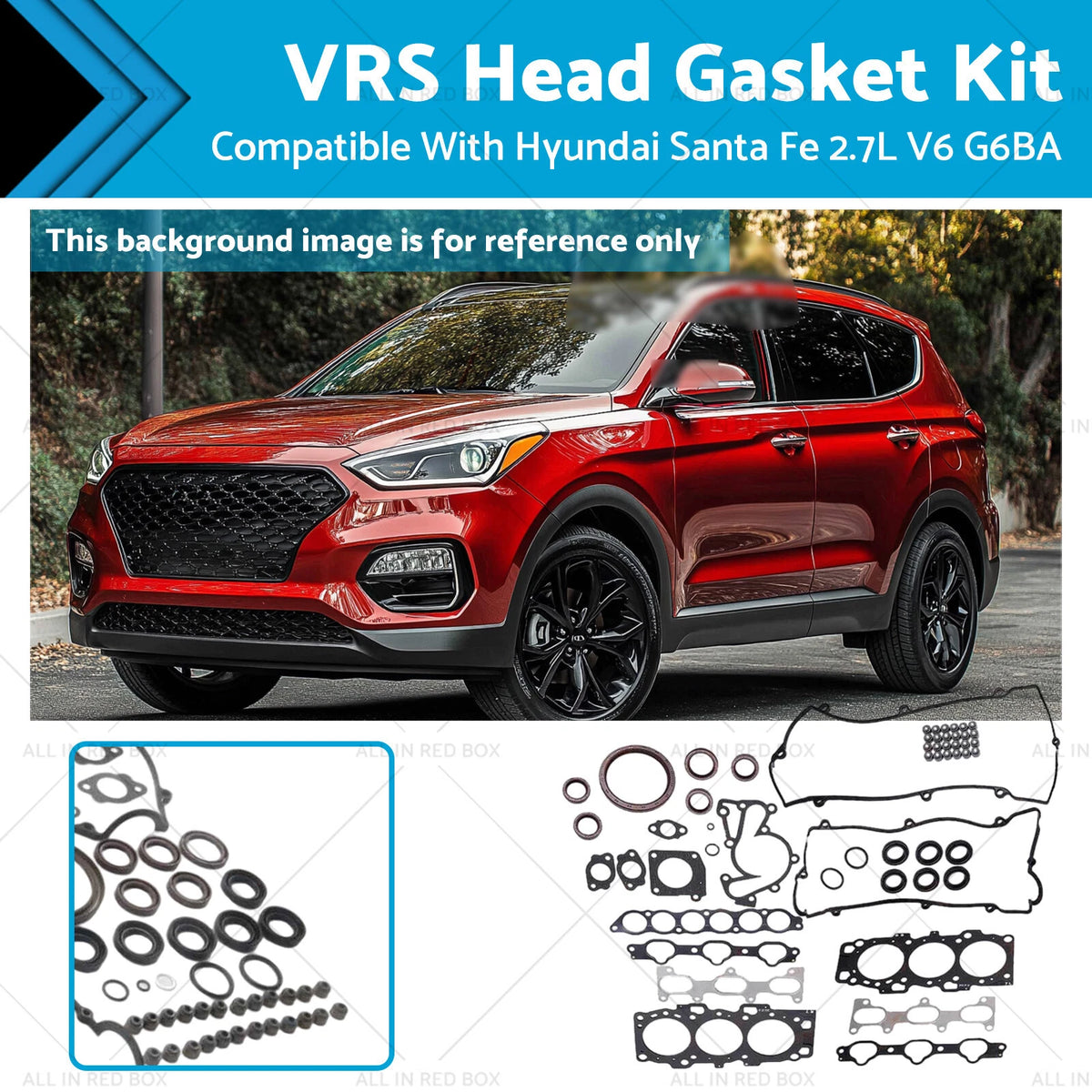VRS Head Gasket Kit for Hyundai Trajet Santa Fe 2.7L V6 (2000–2006)