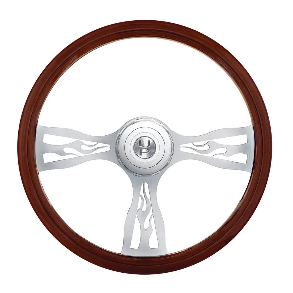 Steering Wheel with Horn Button and Hub Adapter for Kenworth (2010–2024)