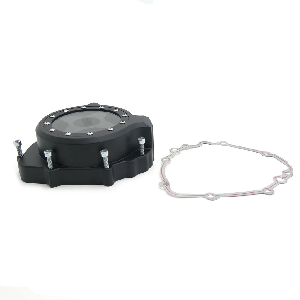 Black Left Engine Stator Cover for Honda CBR 600RR (2003–2006) w/ Gasket