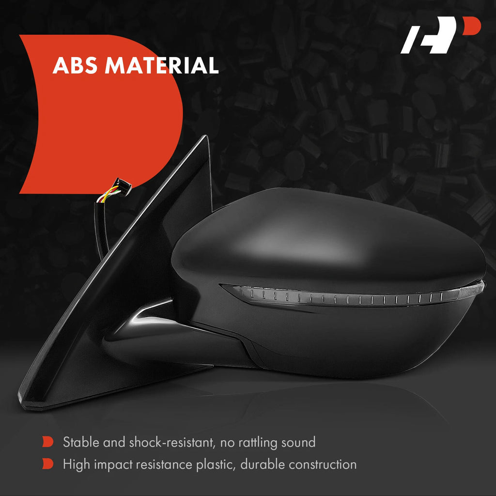 Driver Power Mirror for Nissan Pathfinder (2017) - Manual Fold, Signal Light