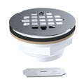 2 Inch No Caulk Shower Drain Stainless Steel Cover for Yariwiz