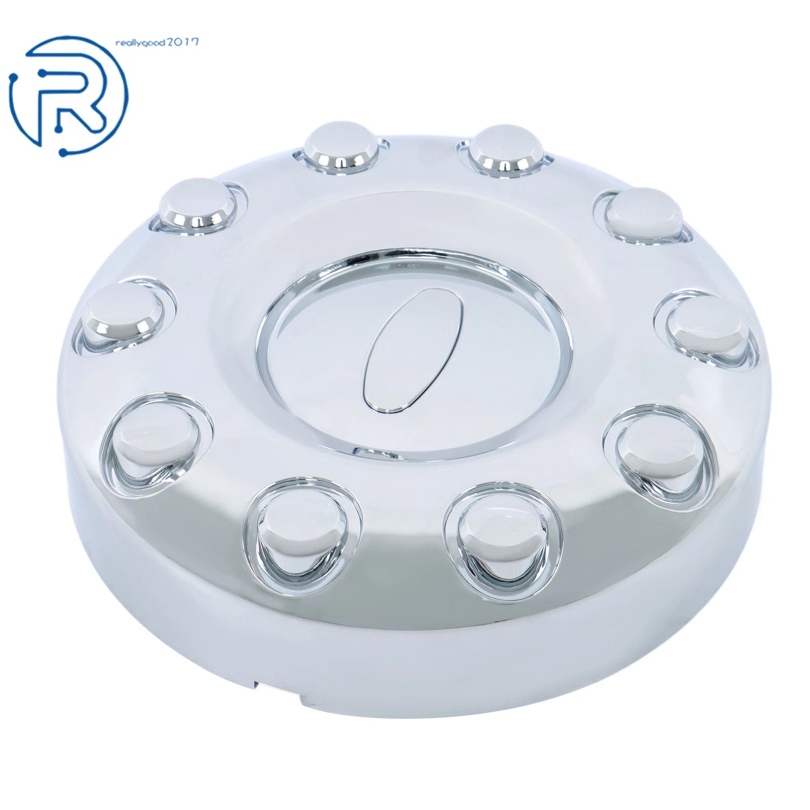 2X Chrome Center Cap for Ford Super Duty F-450 F-550 (2005–2016)