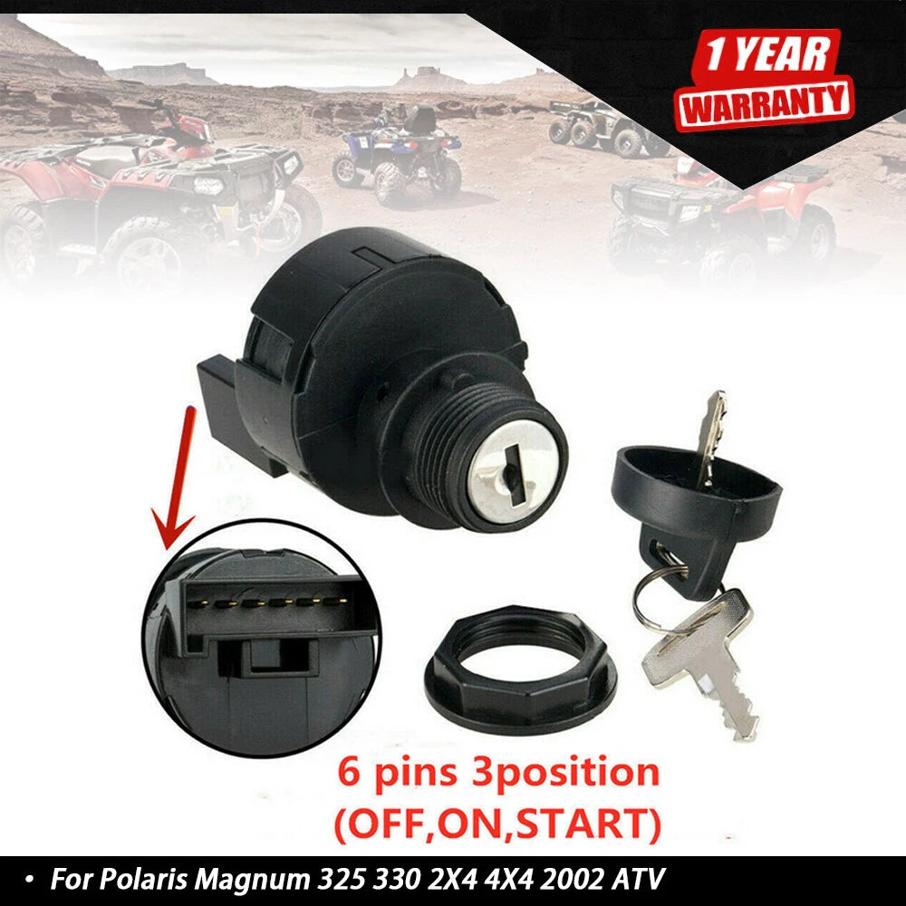 Ignition Key Switch for Polaris Magnum 325 330 2002