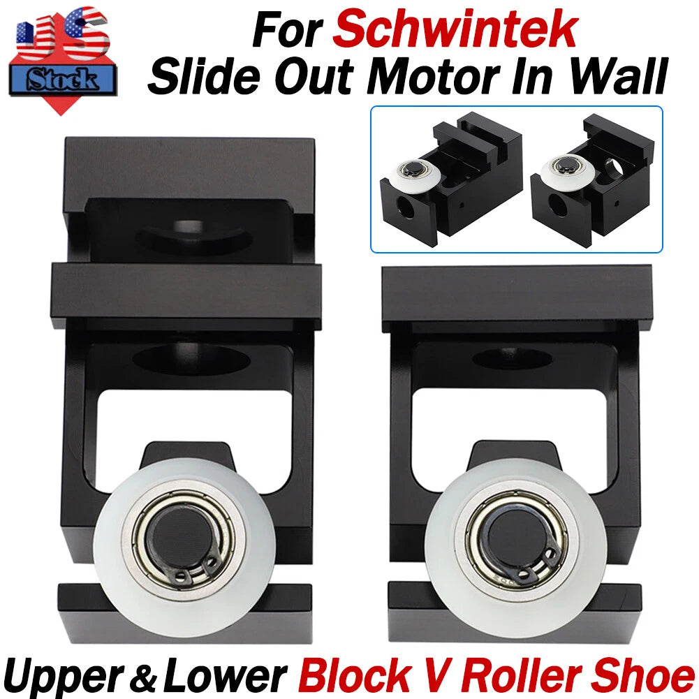 Schwintek Slide Out Motor Bearing Block V Roller Shoe for RV