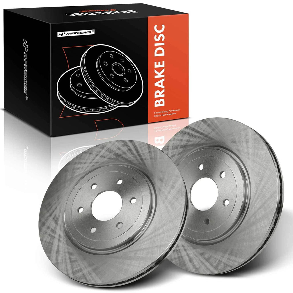 2X Front Disc Brake Rotors for Nissan Pathfinder (2008–2012)