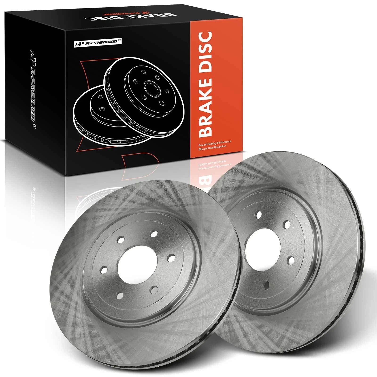 2X Front Disc Brake Rotors for Nissan Pathfinder (2008–2012)