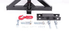 3-Point Trailer Hitch with 2" Receiver for Category 1 Tractors