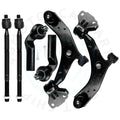 Set of 6 Front Lower Control Arms with Ball Joints for Mazda 3 (2010–2013)