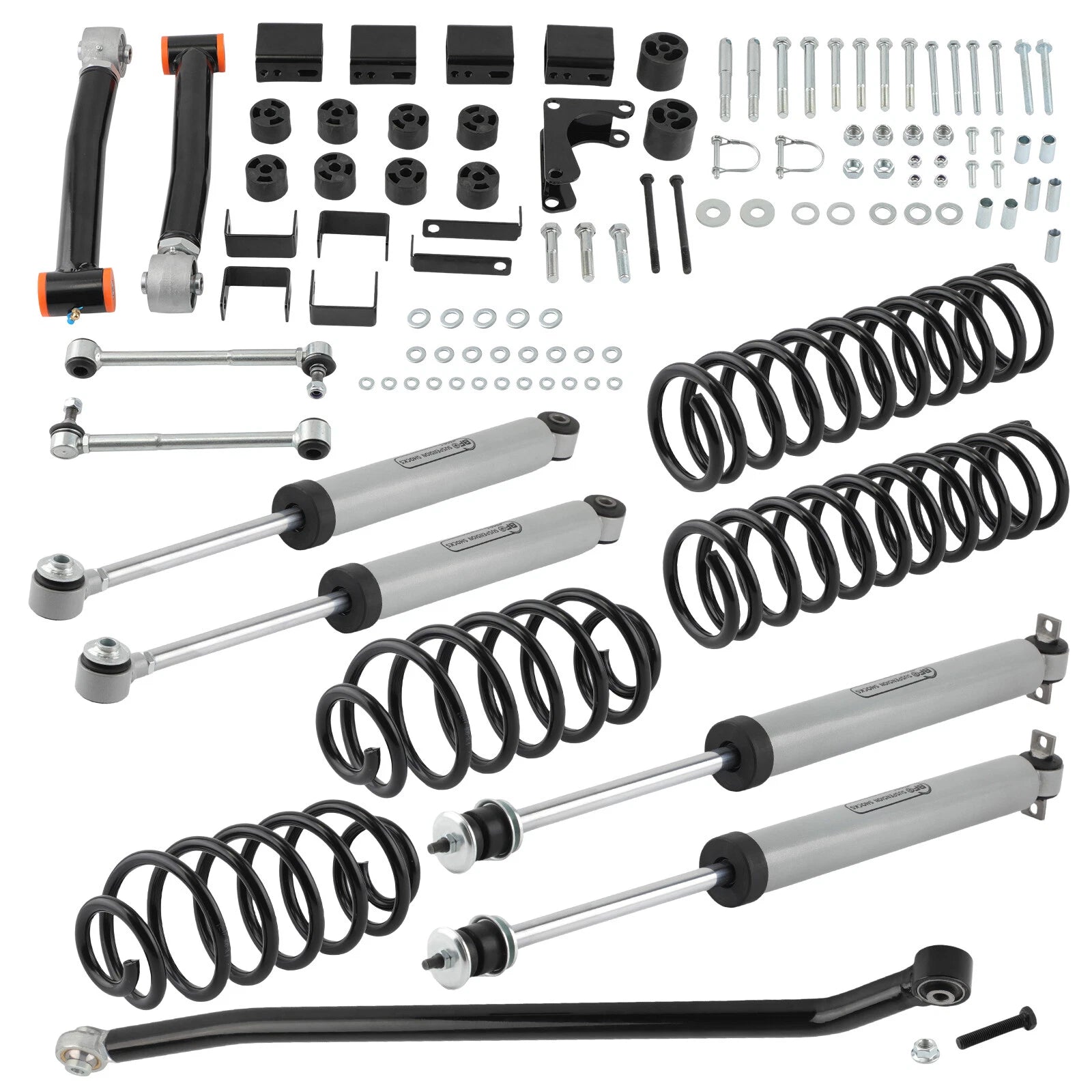 4 Inch Lift Kit with Track Bar for Jeep Grand Cherokee WJ (1999–2004)
