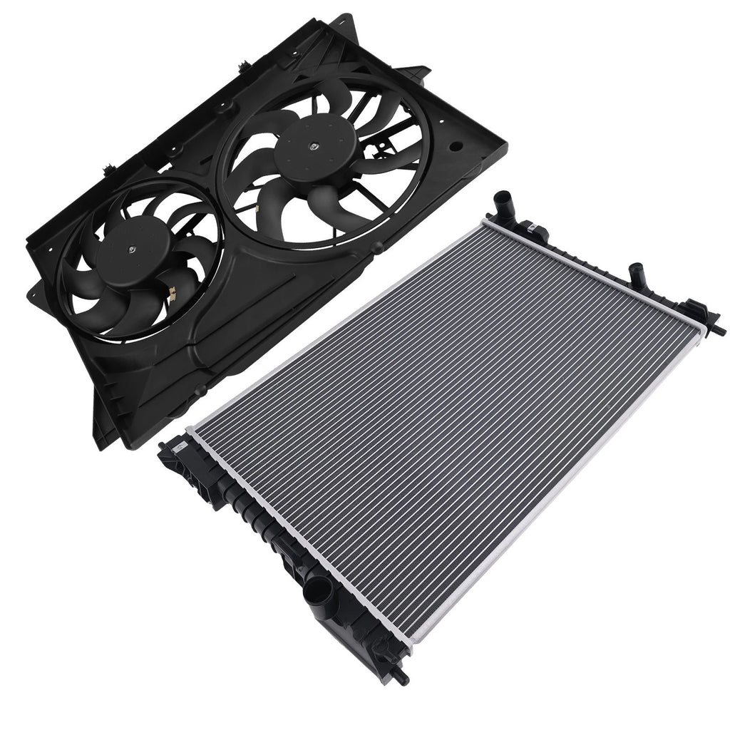 Radiator & Cooling Fan Assembly for Ford Flex, Lincoln MKT V6 (2013–2019)