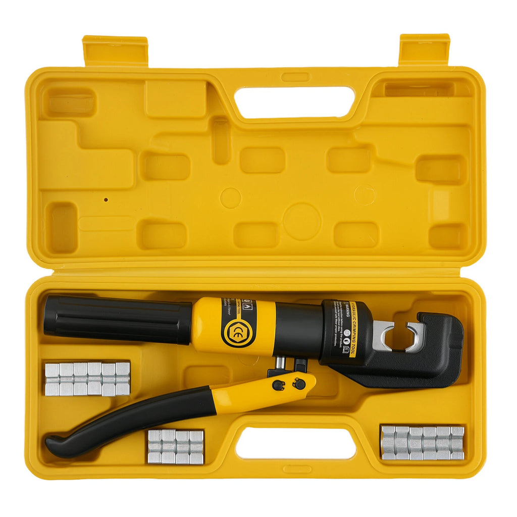 10 Ton Hydraulic Crimper Tool for Battery Cable Lug Terminals