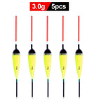 5pcs Lightweight Fishing Floats for Shallow Water