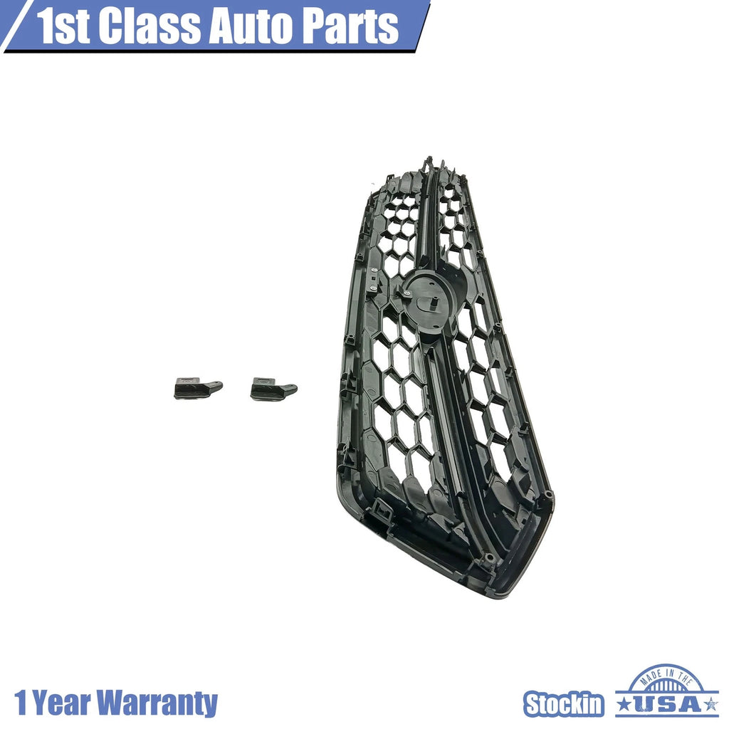 Front Upper Grille for Subaru WRX (2018–2021) with Fluorescent Yellow Trim