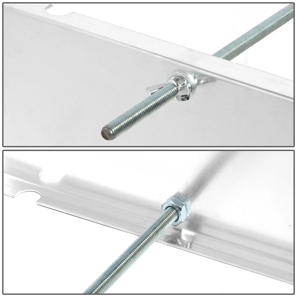 Aluminum Battery Box Relocation Kit for Universal Applications (13.5"W X 9.5"D X 10"H)