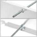 Aluminum Battery Box Relocation Kit for Universal Applications (13.5"W X 9.5"D X 10"H)