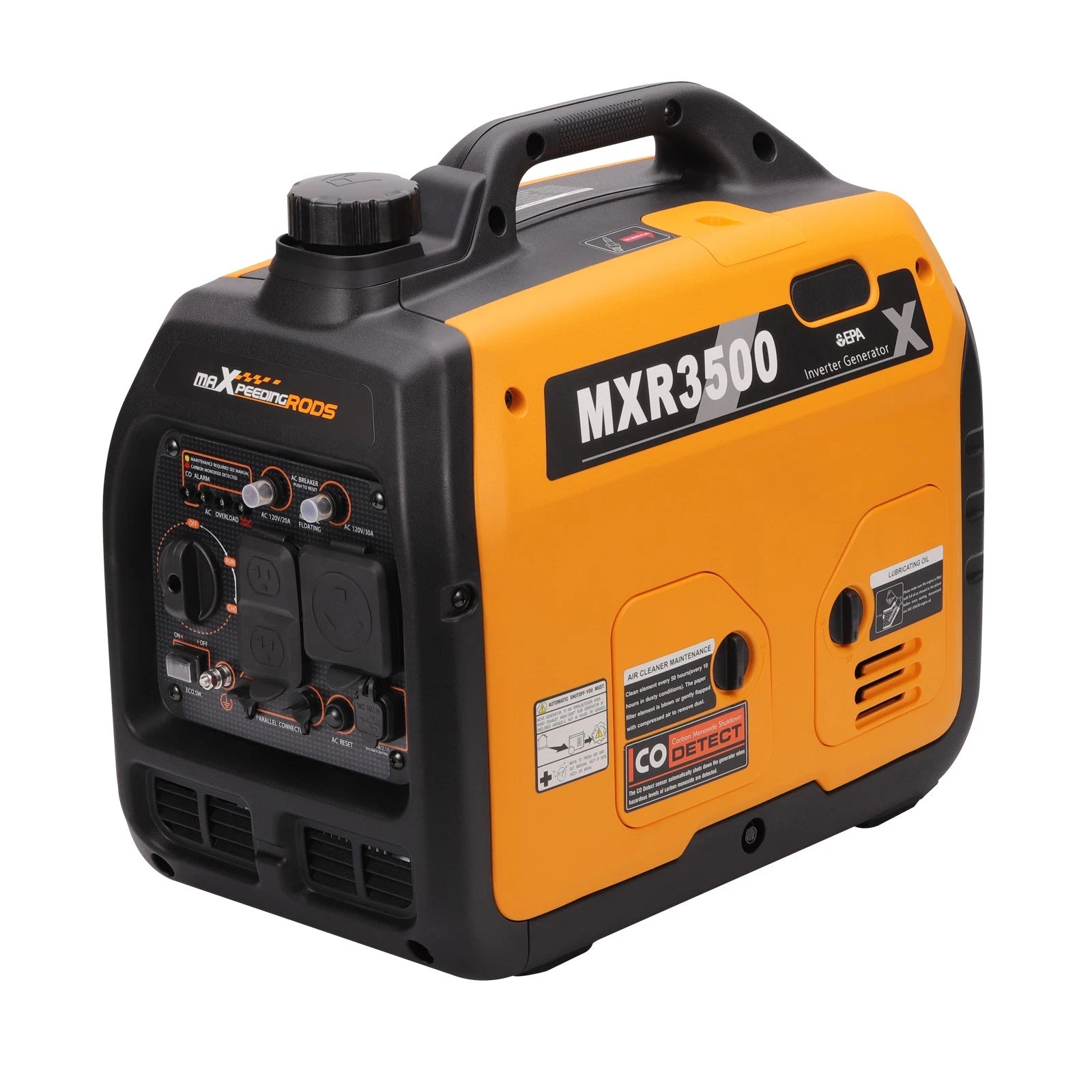 3500 Watt Portable Inverter Generator - Lightweight & Super Quiet