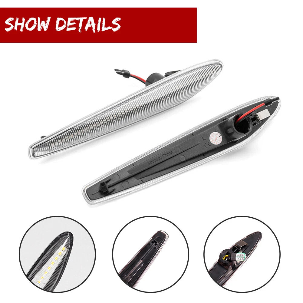 Sequential LED Side Marker Lights for Alfa Romeo 159 Boera Spider (2005–2011)