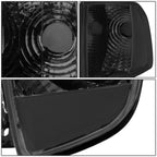 Smoked Housing Headlights + Clear Corner Lamp for Dodge Ram Pickup (1994–2002)