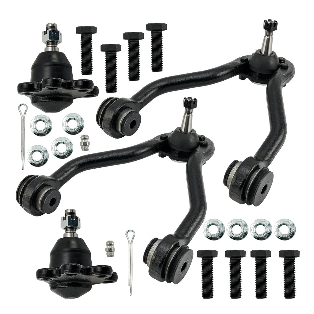 4pc Front Control Arm and Ball Joint Kit for 1994–1999 Chevrolet K1500 Suburban