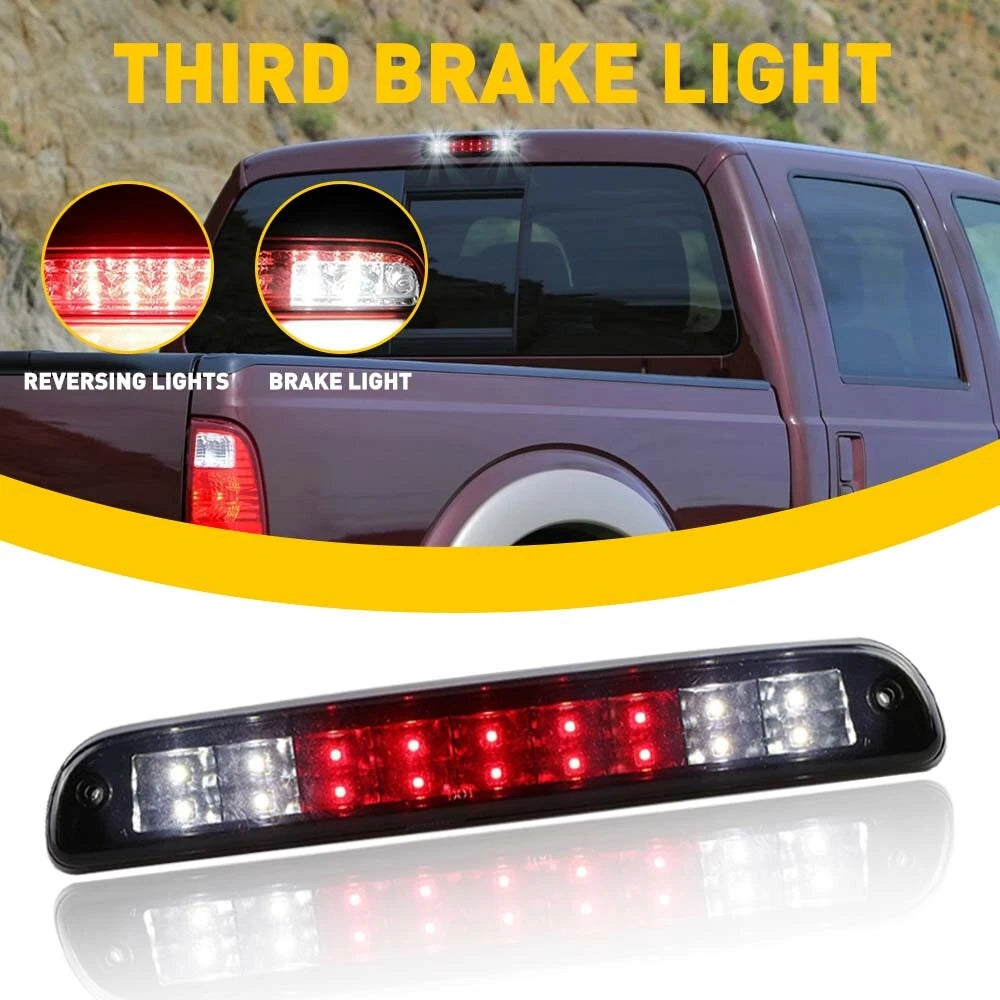 LED Third Brake Light for Ford F250 F350 F450 (1999–2016) Smoked Black