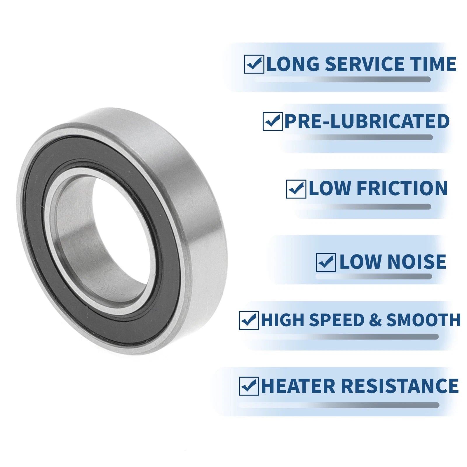 6902DDU Deep Groove Ball Bearing for Scooter Skateboard Wheel (P2 15x28x7mm)