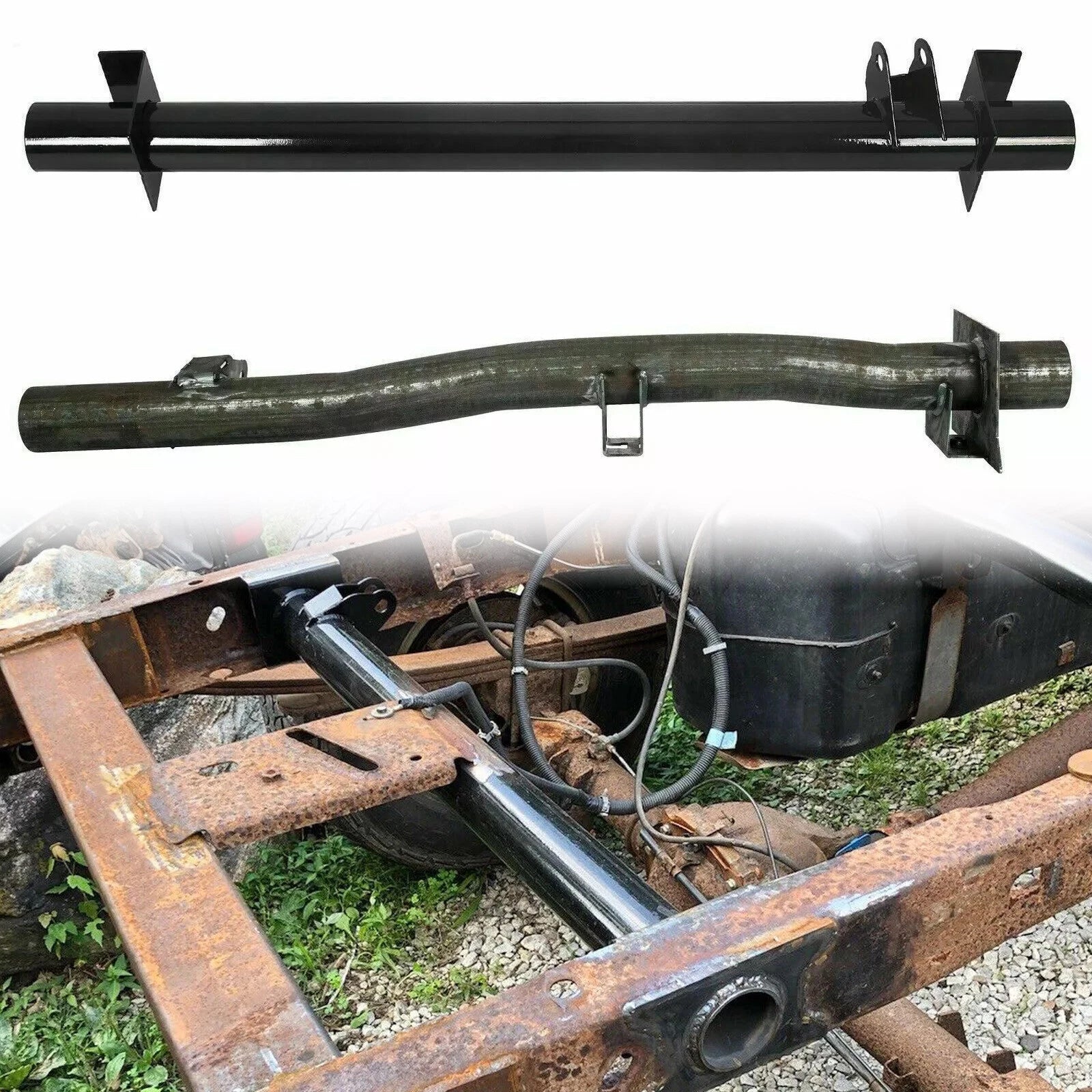 Rear Tank Support & Shock Mount Crossmember for Chevy Silverado GMC (1999–2006)