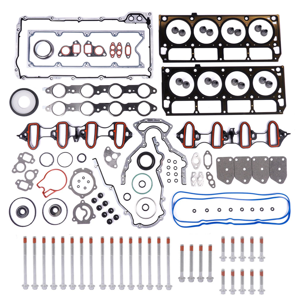 Cylinder Head Gasket Set w/Bolt for Chevy GMC Buick Cadillac 4.8L (2002–2011)