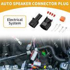 2 x Auto Speaker Connector Plugs for Hyundai (Compatible with Various Models)