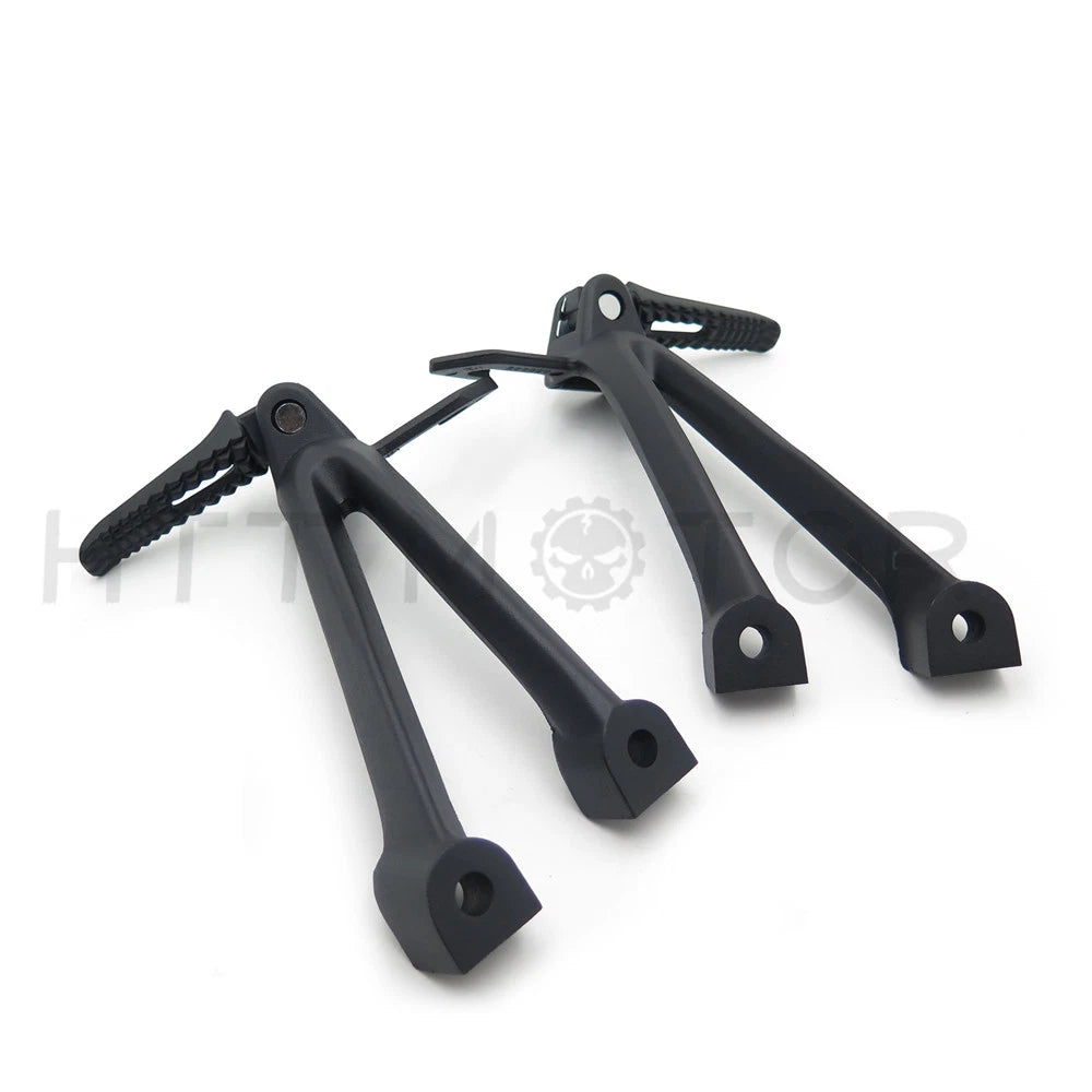 Set of 2 Rear Footrests Foot Pegs Bracket for Suzuki GSXR600 GSXR750 (2006–2007)