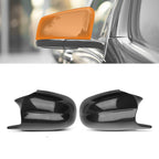 Carbon Style Side Mirror Cover Caps for BMW E90 E91 E92 E93 (2008-2013)