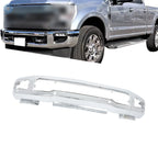 Front Bumper Face Bar Split Chrome for Ford F250 F350 (2023–2025)