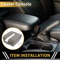Armrest Protector for Chevrolet Silverado (Microfiber Leather, Grey)