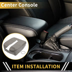 Armrest Protector for Chevrolet Silverado (Microfiber Leather, Grey)