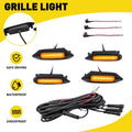 Front Grille Amber LED Lights Kit for Toyota RAV4 (2019–2022)