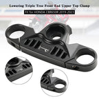 Lowering Triple Tree Front End Upper Top Clamp for Honda CBR650R (2019–2023)