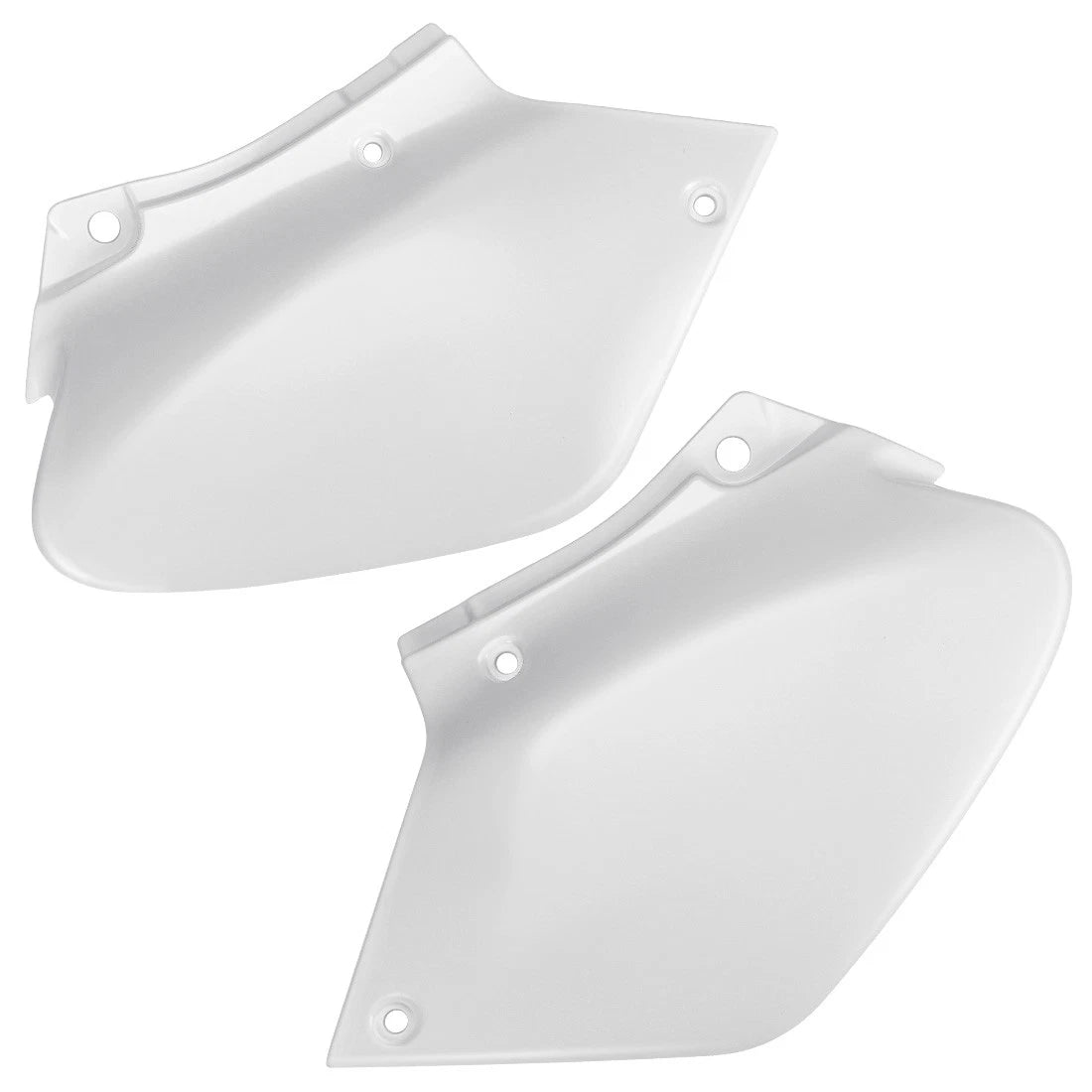 Set of 2 Side Panels for Honda XR250R XR400R (1996–2004) White Cover