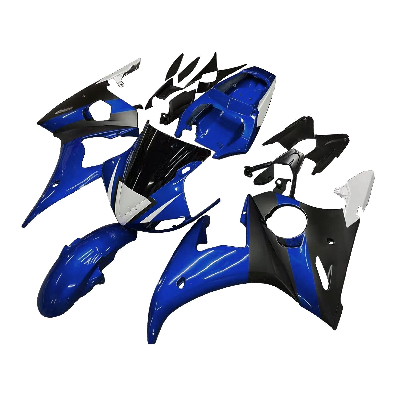 Injection Fairing Kit Bodywork for Yamaha YZF 600 R6 (2005) #105