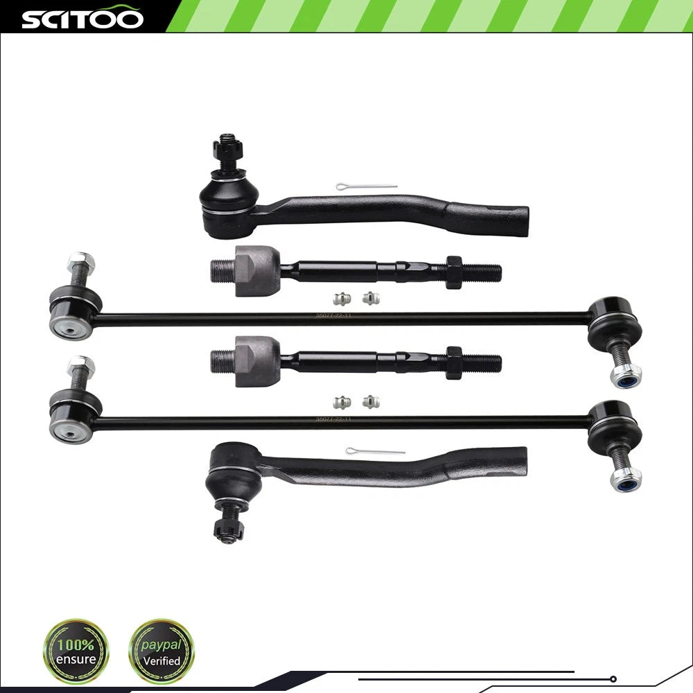 Front Sway Bar Endlink & Tie Rod End Links for Honda Civic (2016–2019)