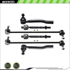 Front Sway Bar Endlink & Tie Rod End Links for Honda Civic (2016–2019)