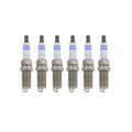 Set of 6 Bosch OE Fine Wire Double Platinum Spark Plugs for BMW Saab