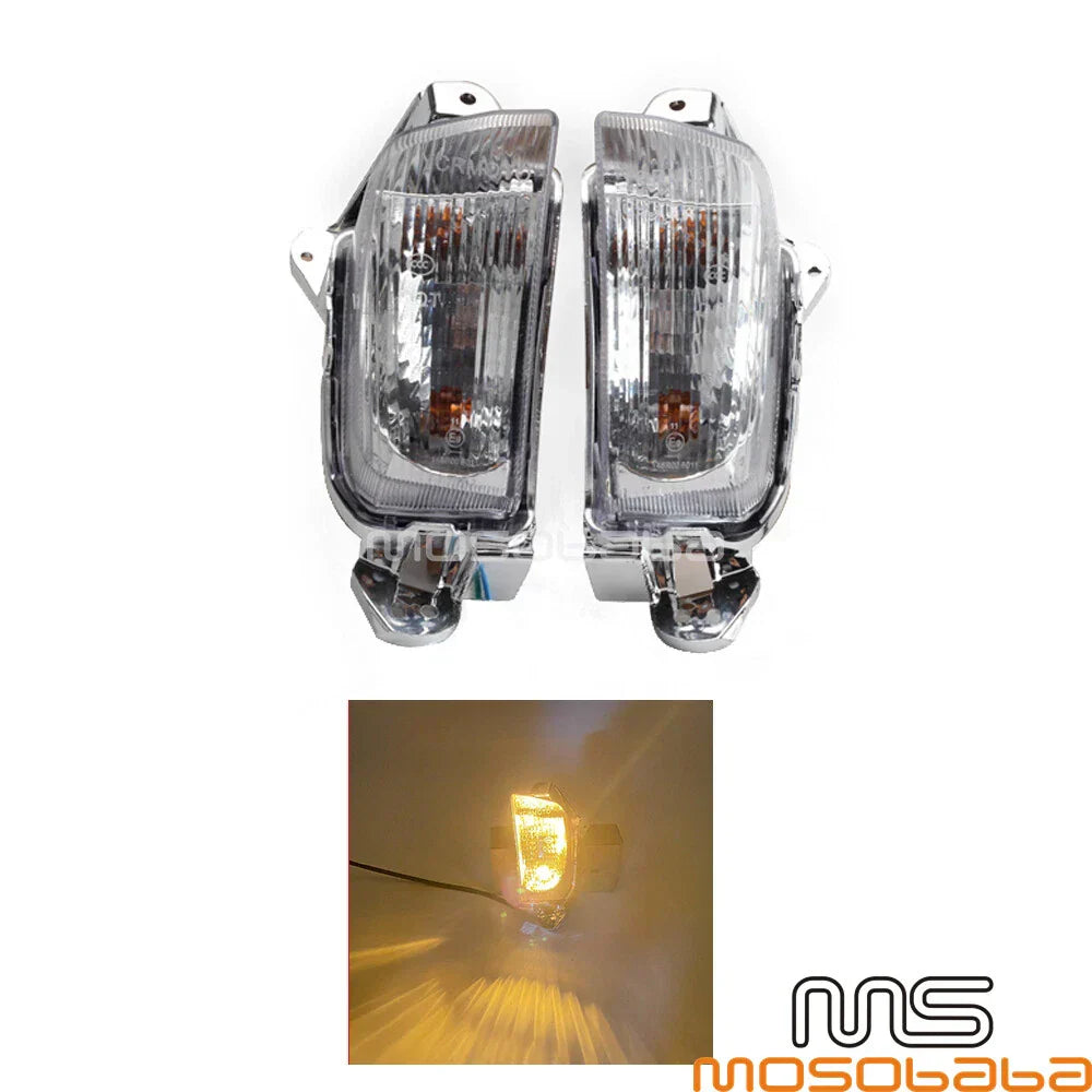 Turn Signal Amber Light Indicator Lamps for Yamaha NVX155 Aerox155 (15-19)