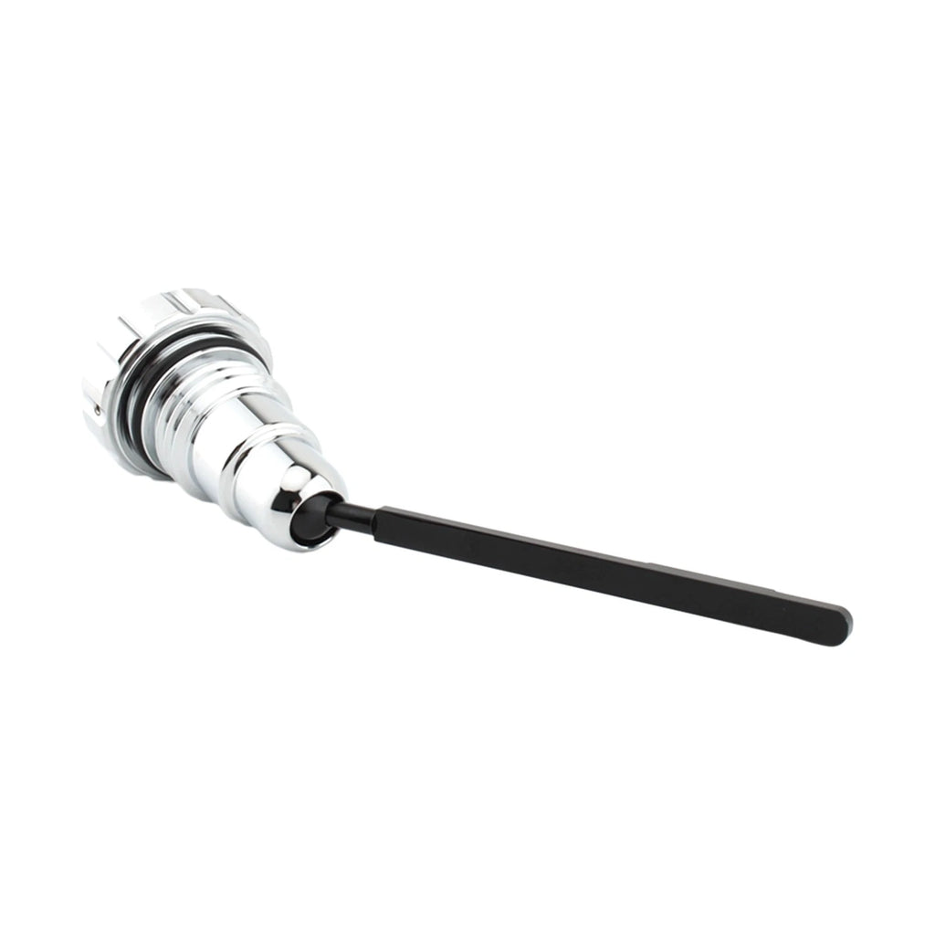 Oil Dipstick Tank Cap Plug for Harley Touring FLH/T (2007–2016) Silver
